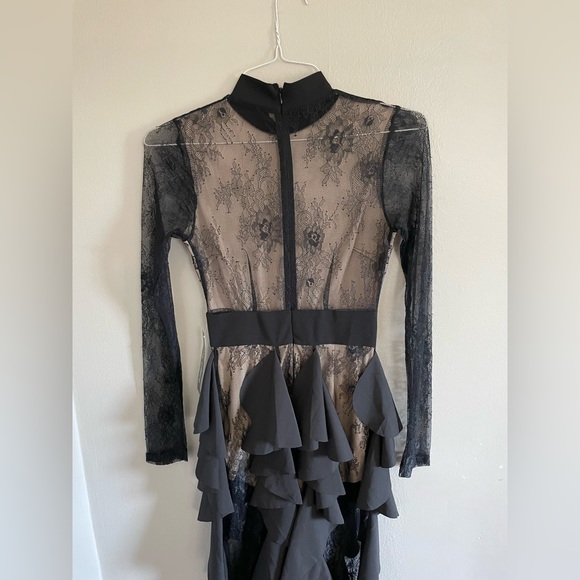 ALAMOUR BLITHE LA gown lace dress maxi NWT - Picture 9 of 13